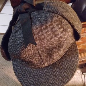 Jaxon Tweed Deerstalker Mens hat XL